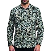 Robert Graham Men’s Evans Long Sleeve Woven Button Down Shirt