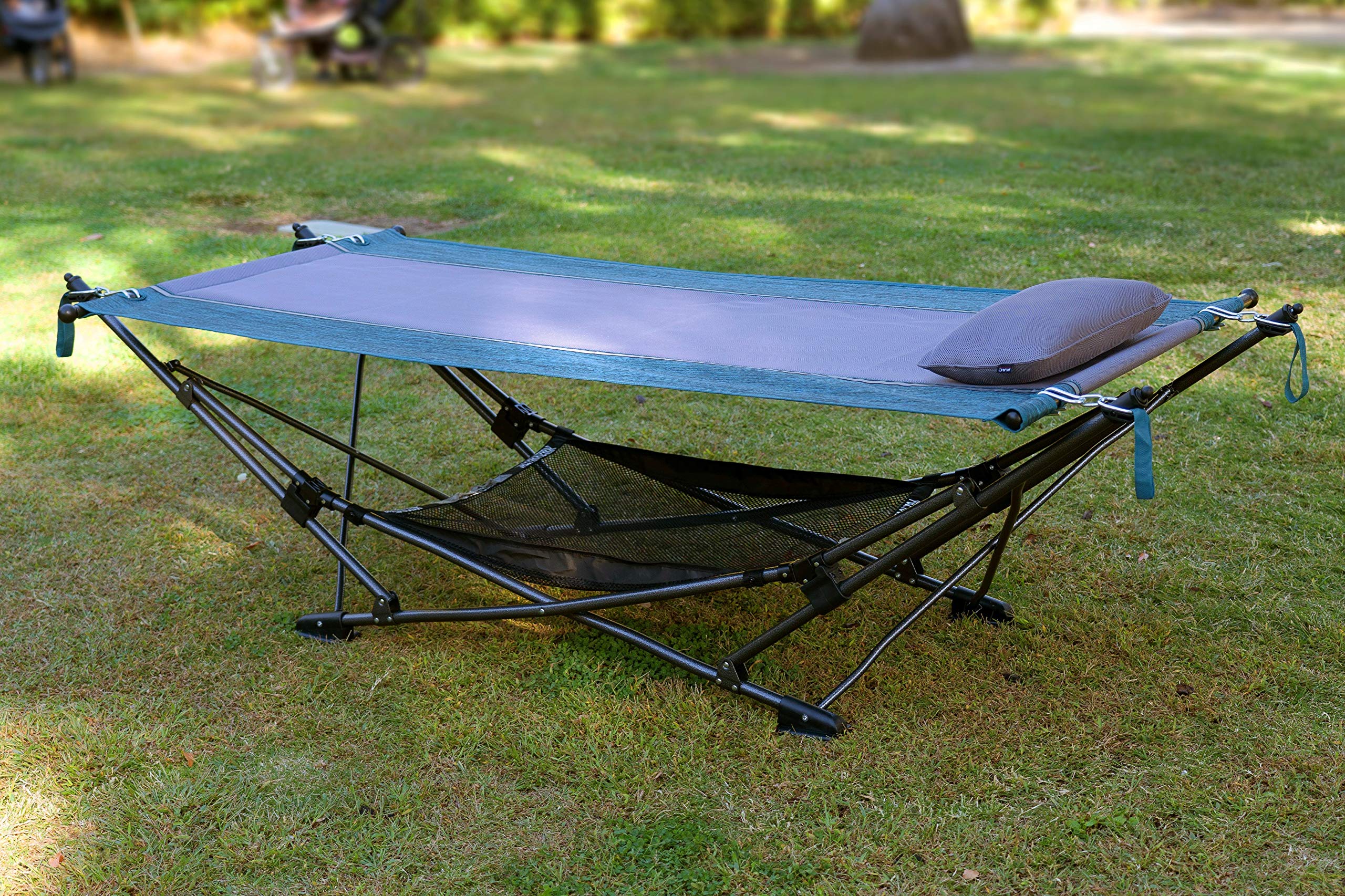 Mac Sports Portable Folding Hammock With Removable Canopy