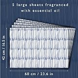 The Master Herbalist Scented Drawer Liners - 5 Sheets, Fresh Linen view 4