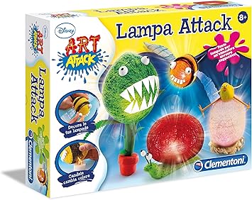 Lavoretti Di Natale Di Art Attack.Clementoni 15916 Art Attack Lampa Attack Amazon It Giochi E Giocattoli