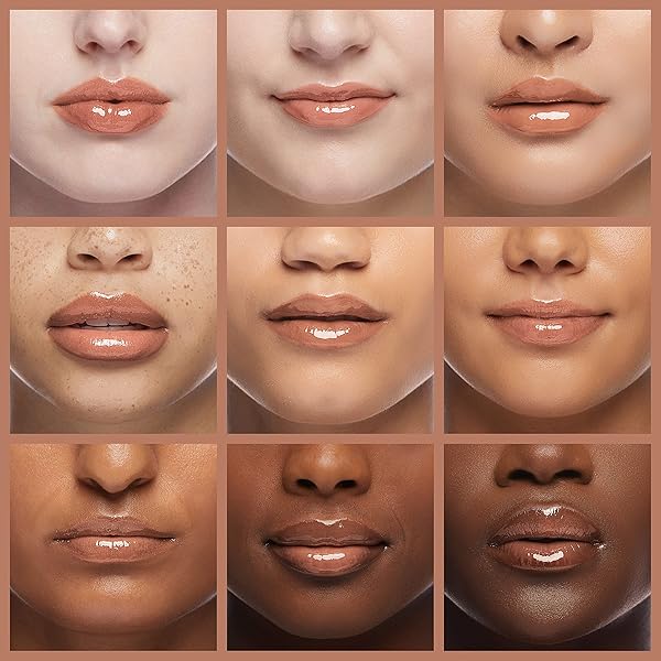 NEUTROGENA HYDRO BOOST MOISTURIZING LIP GLOSS, HYDRATING NON-STICK AND NON-DRYING LUMINOUS TINTED LIP SHINE WITH HYALURONIC ACID TO SOFTEN AND CONDITION LIPS, 15 TRUE NUDE COLOR, 0.10 OZ