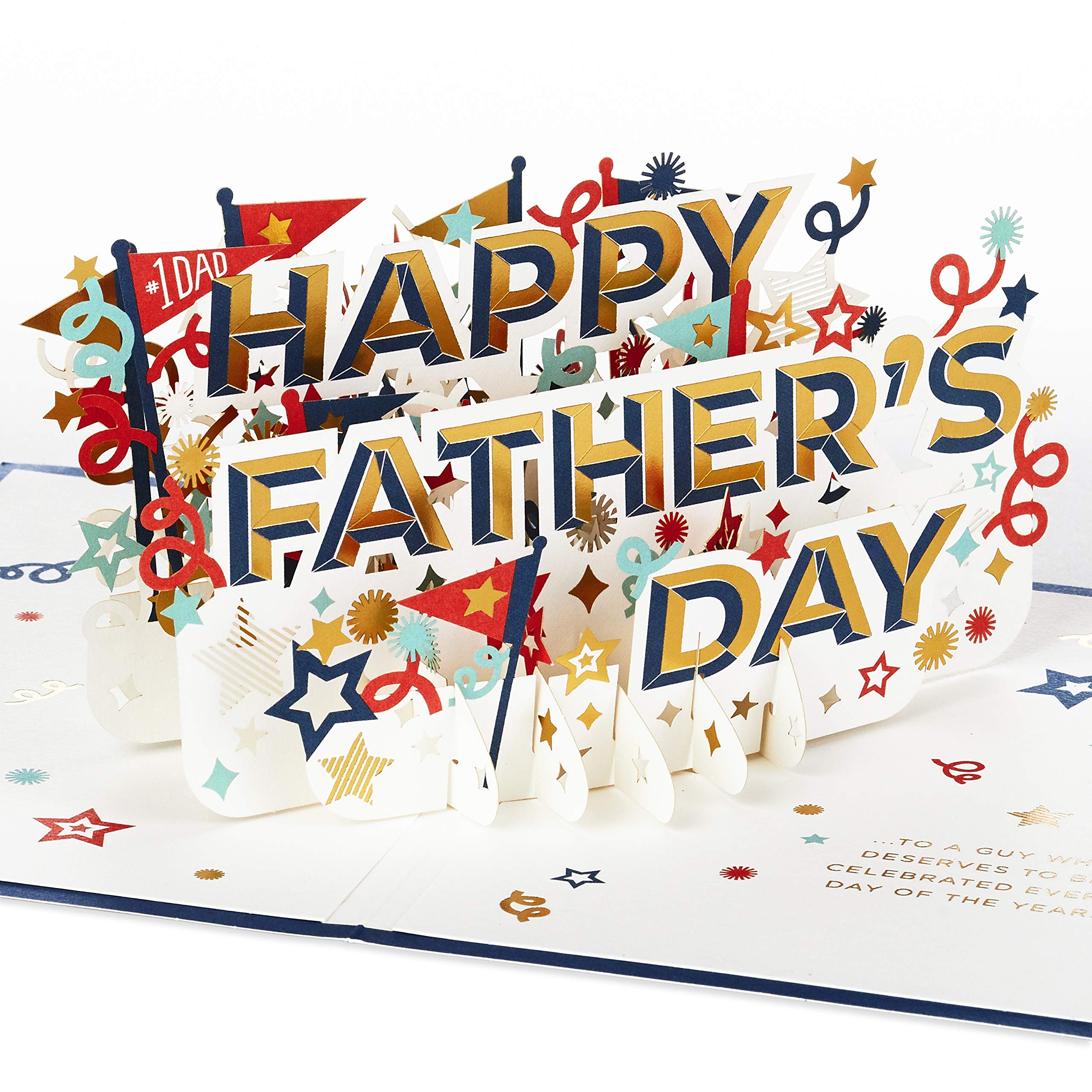 Hallmark Signature Paper Wonder Pop Up Father's Day Card (Celebrating You)