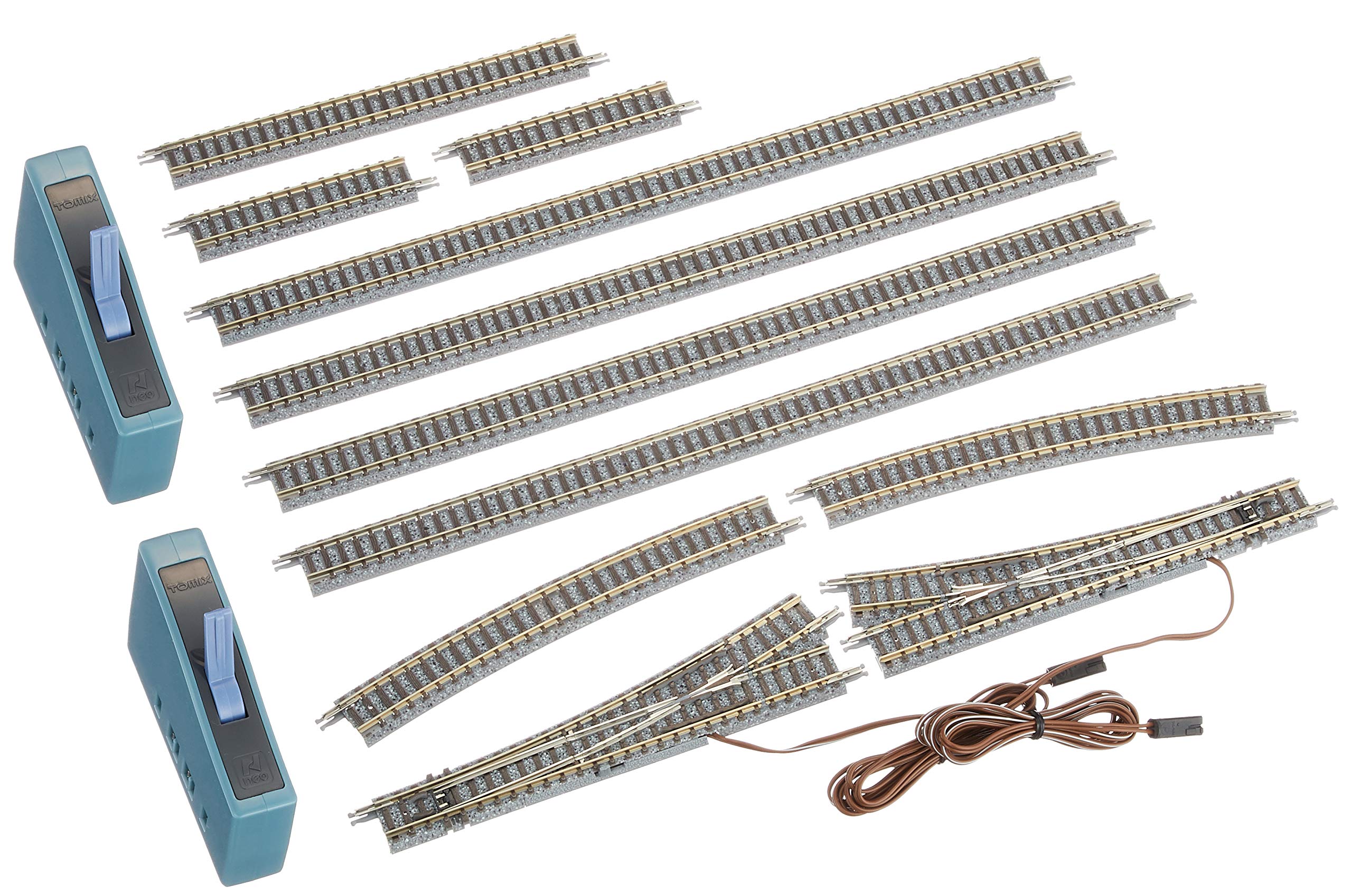 TomyTEC 910923 140mm Rail Starter Kit with Junction Control Boxes