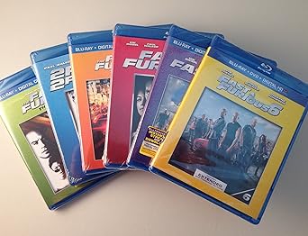 Amazon Com Fast Furious 1 6 Bundle Blu Ray Paul Walker Movies Tv