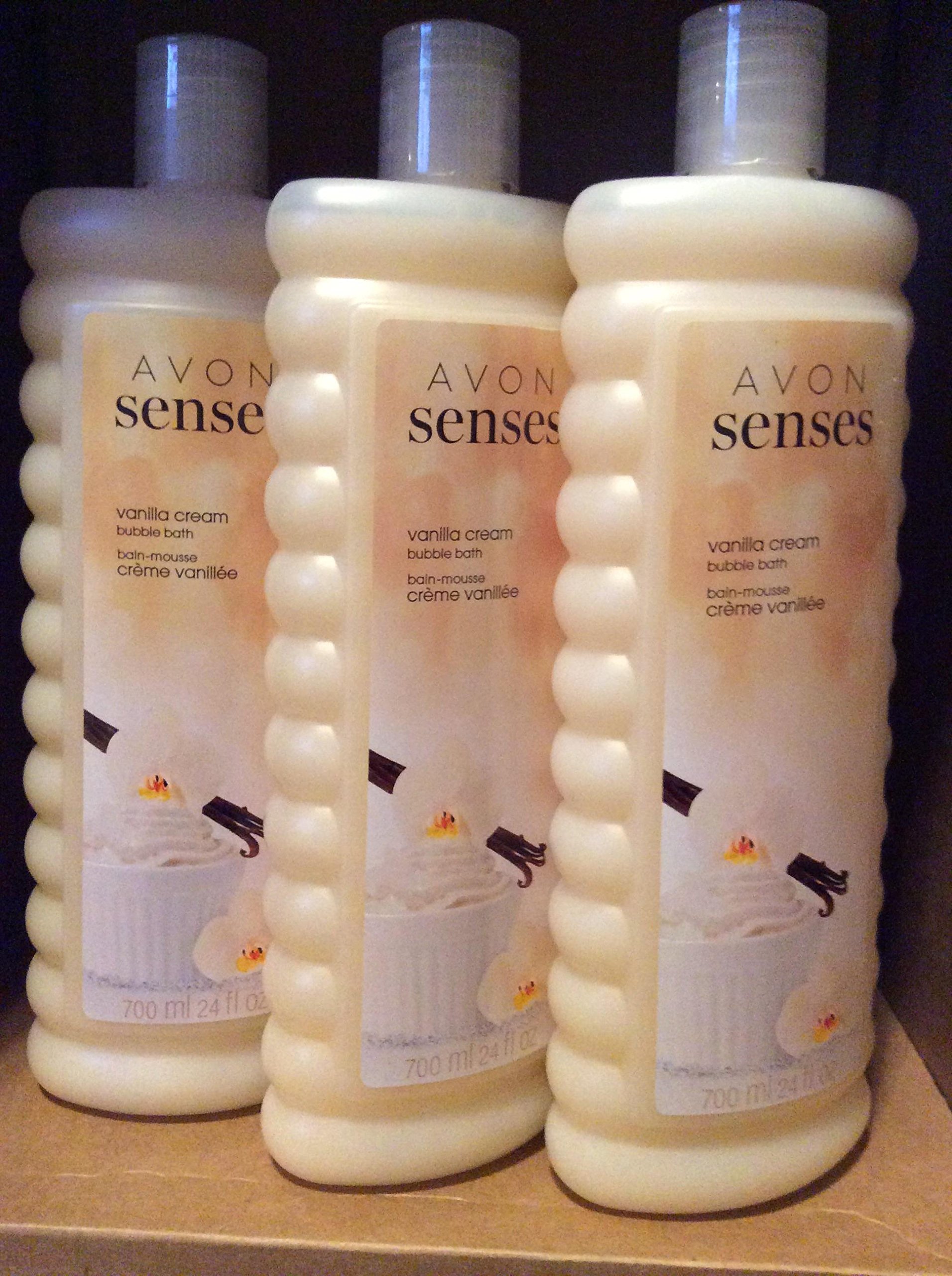 Avon Senses Lavender Garden Bubble bath 24 fl.oz. Lot 3