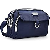 Farcauo Crossbody Bags for Women Quilted Crossbody Purses Crossbody Bags Trendy Small Shoulder Bag with Wide Strap