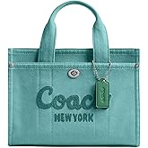 COACH Women's Camo Printed Canvas Cargo Tote 26