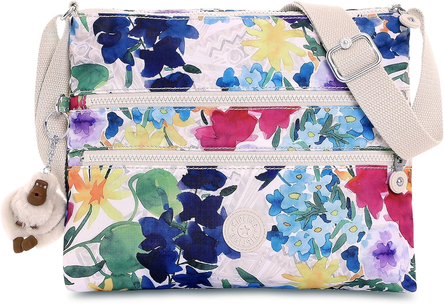 Buy Kipling Women's Alvar Printed Crossbody Bag Flower Power Crossbody