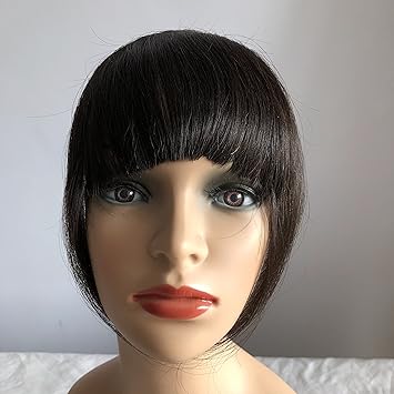 Buy Wig Bangs Clip In Hair Extensions Full Fringe Short Straight