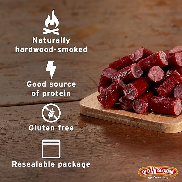 OLD WISCONSIN TURKEY SNACK BITES, 28 OUNCE