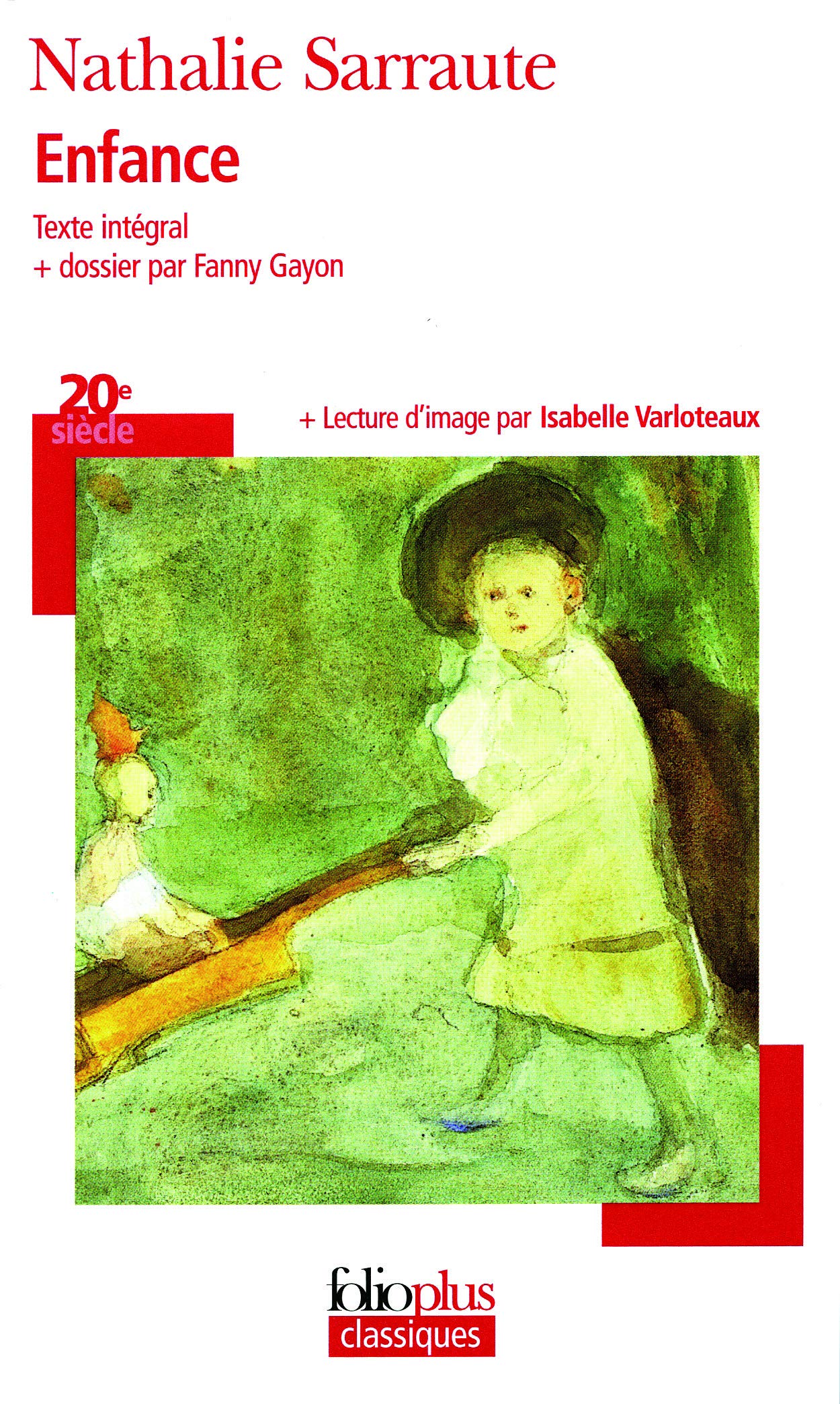 Enfance Folio Plus Classique French Edition Sarraute Nathal 9782070316960 Amazon Com Books