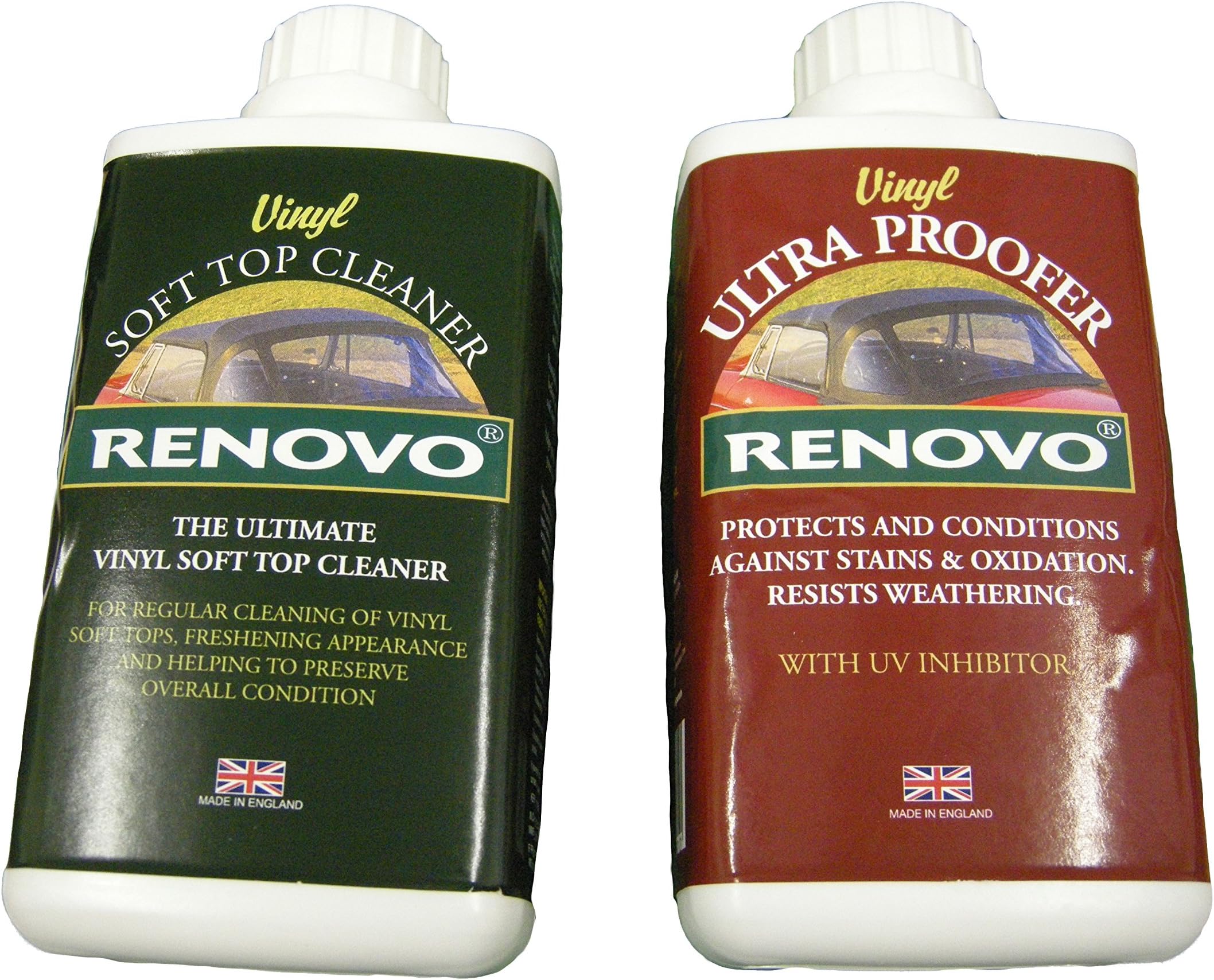 Renovo REN-KIT11 Double Cleaning Kit Includes Vinyl Cleaner and Proofer, 500 ml