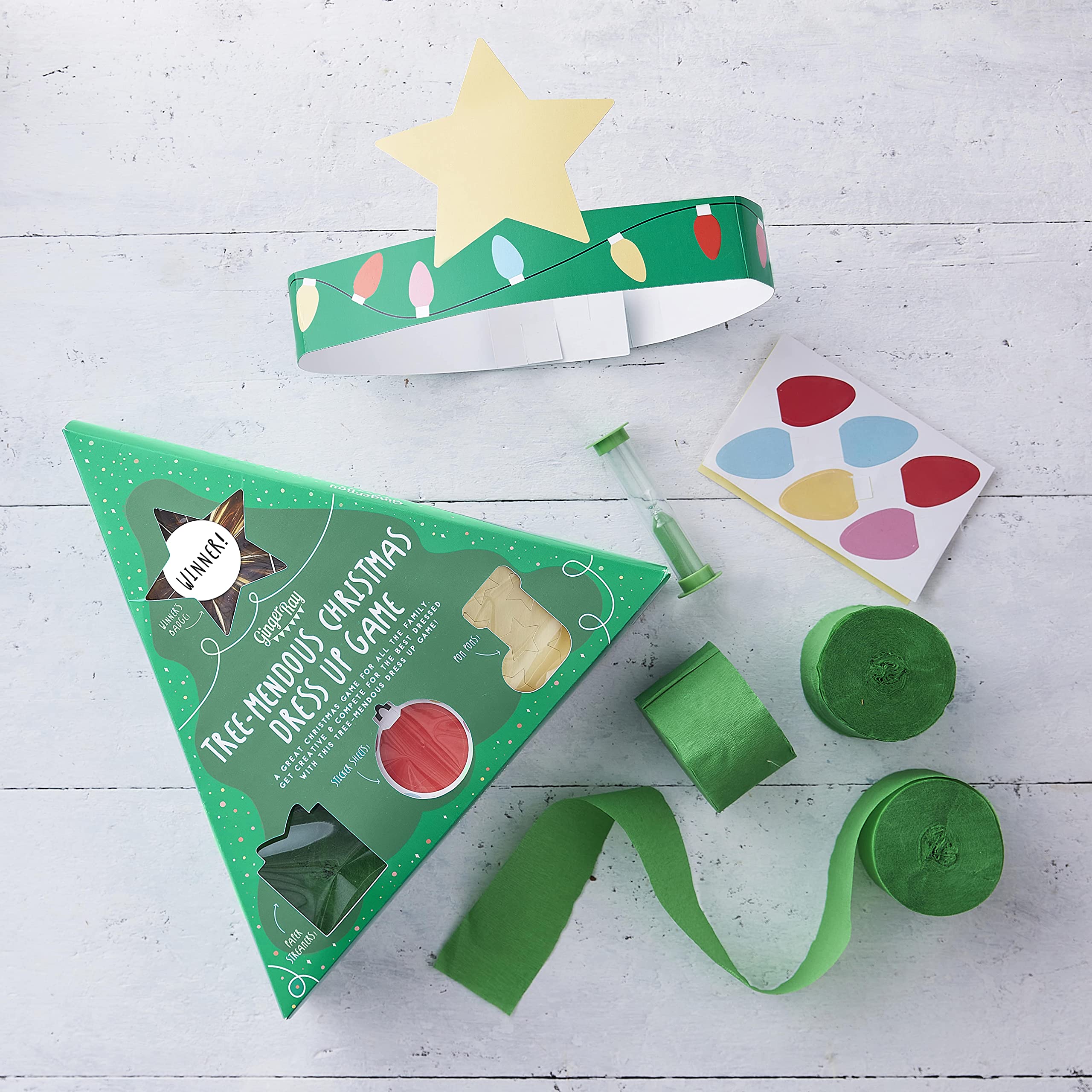 Ginger Ray Tree-Mendous Dress Up Christmas Game
