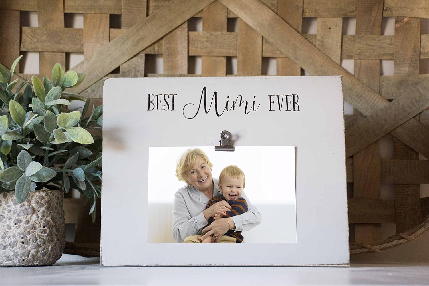 Custom Best Grandma Ever Picture Frame Handmade