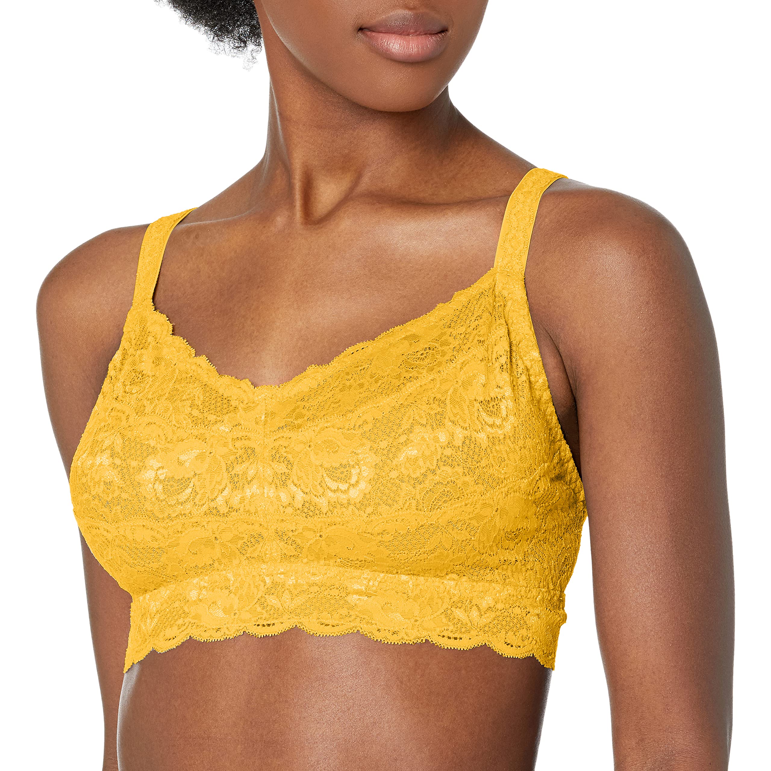 Cosabella Women’s Say Never Curvy Sweetie Bralette, Serengeti Sun, Small