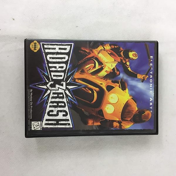 Jeu Road Rash 2 Complet Pour Sega Mega Drive - Bon état, Boîte Et Notice Incluses