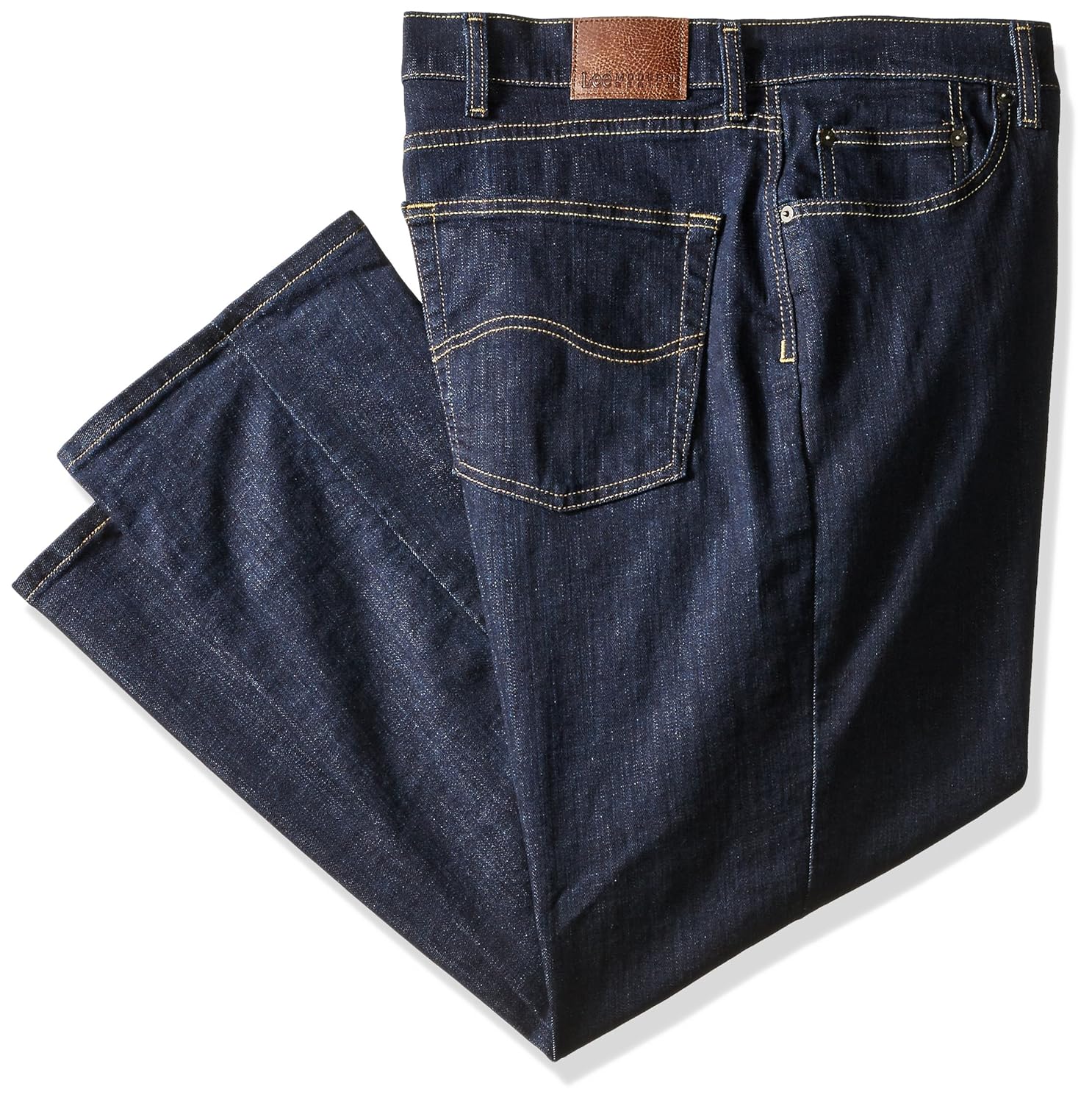 lee men's big and tall modern series athletic fit jean
