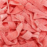 Sour Belts, Gummy Candy, Pink Lemonade, Dye Free Candy, 8 Oz Pack | Naturally Flavored, Sour Gummies, Candy Belts