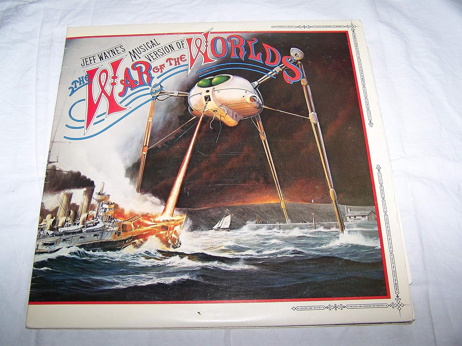 WAR OF THE WORLDS LP UK CBS 1978 Amazon.de MusikCDs & Vinyl