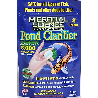 Pond Clarifier Two Pack Tablet