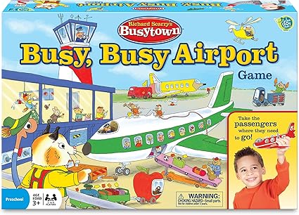 Wonder Forge Richard Scarry Airport Game