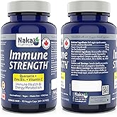 Immune Strength 90vcaps, Quercetin + Zinc Bis + Vitamin C, Made in Canada (60+30 vcaps)