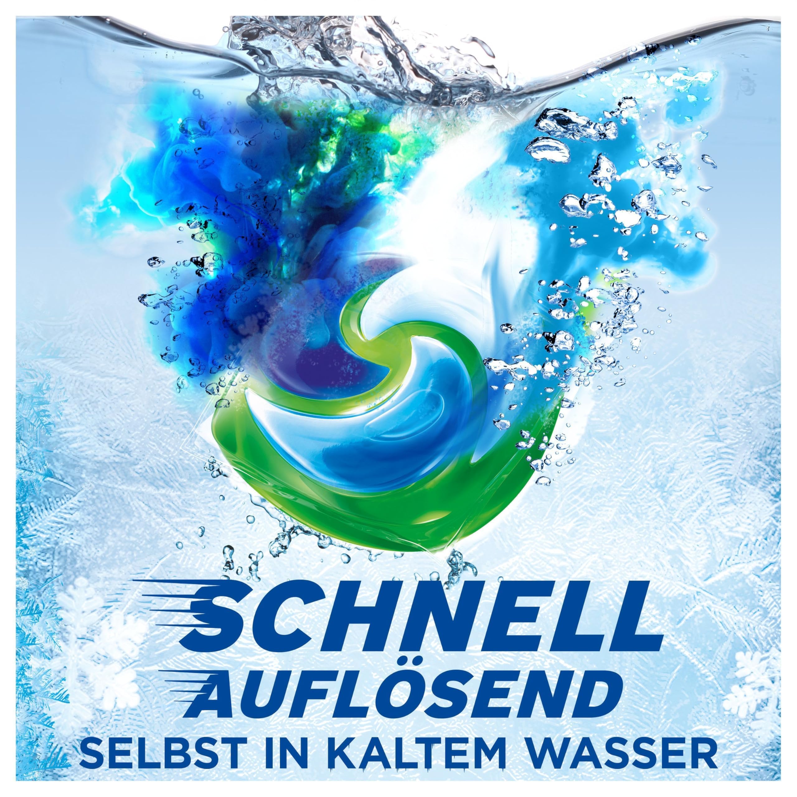 Ariel Waschmittel Pods All-in-1, Flüssigwaschmittelkapseln 100 Wäschen, Color+, Fleck-Weg-Power ab der 1. Wäsche, selbst in kaltem Wasser 3
