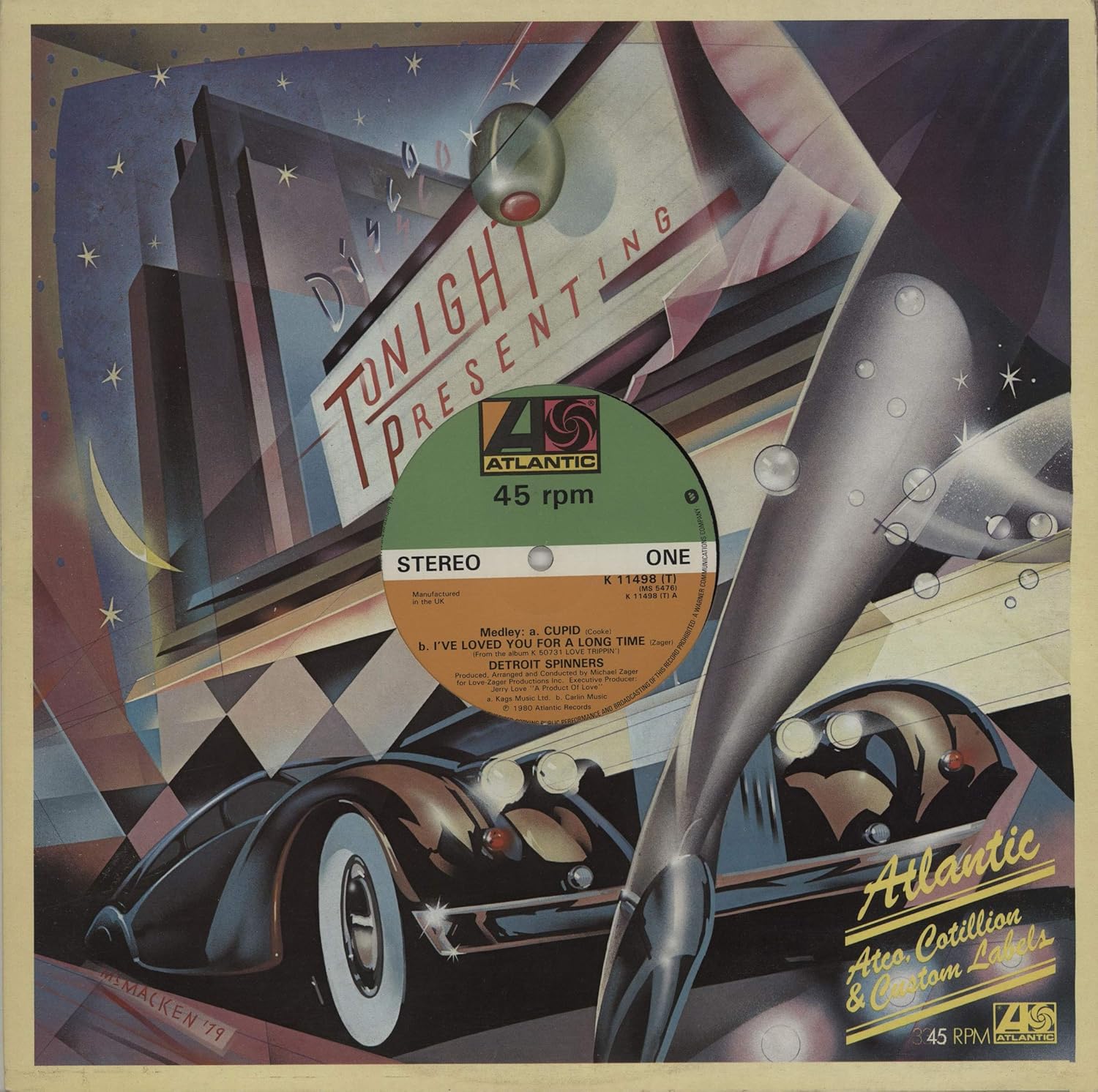 Detroit Spinners Cupid / I've Loved You For A Long Time [Medley