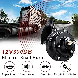 Car Horn, Ouffun 12V 300DB Super Loud