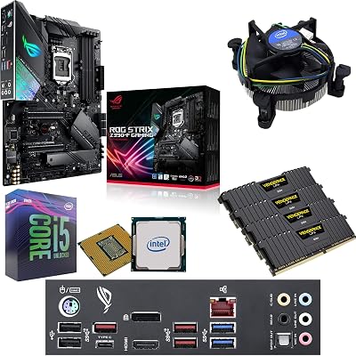 Gaming Motherboard Motherboard Bundle I5 Intel I5 9600K CPU, Asus