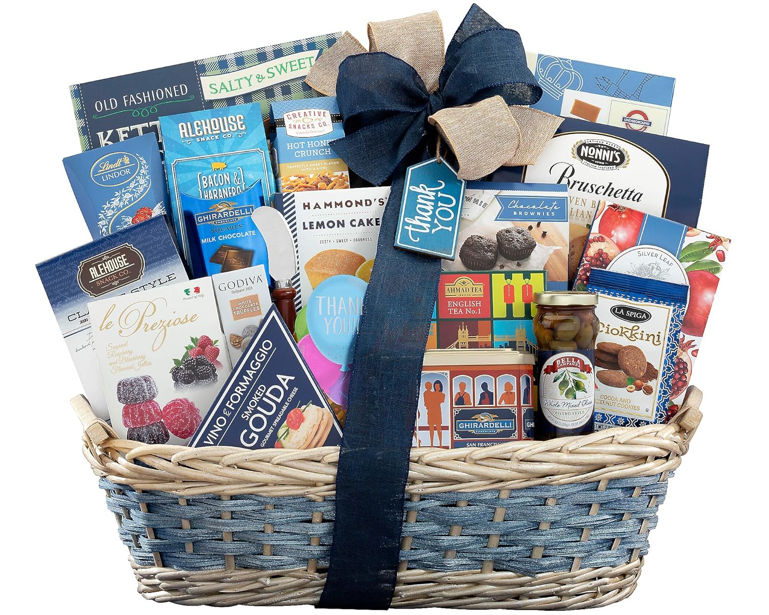 Thank You Gift Basket The Many Thanks Appreciation