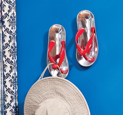 Amazon Com Cape Craftsmen Aluminum Flip Flop Wall Decor Home