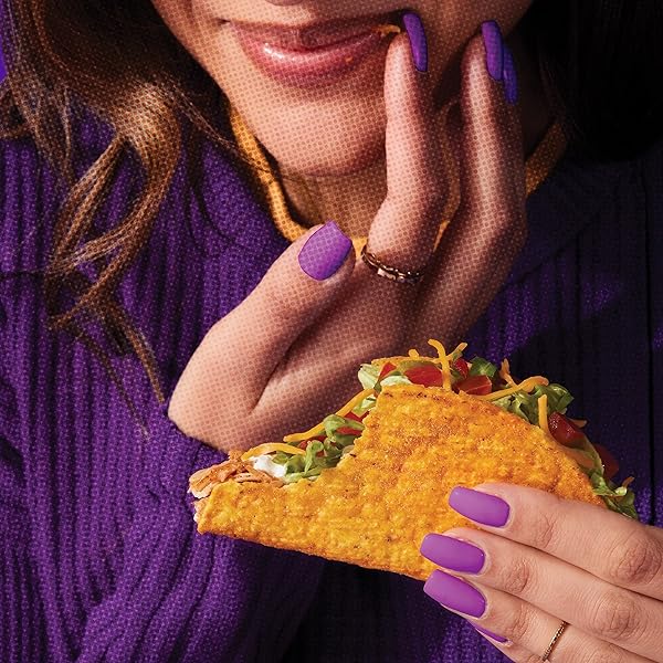 TACO BELL MILD SEASONED FLAVOR CRUNCHY TACO SHELLS, 12 CT, 4.8 OZ BOX