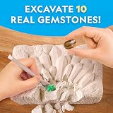 Blue Marble National Geographic Gemstone Dig Kit – 10 Real Gems & Tools view 2