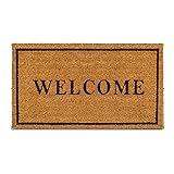 PLUS Haven Coco Coir Door Mat with Heavy Duty