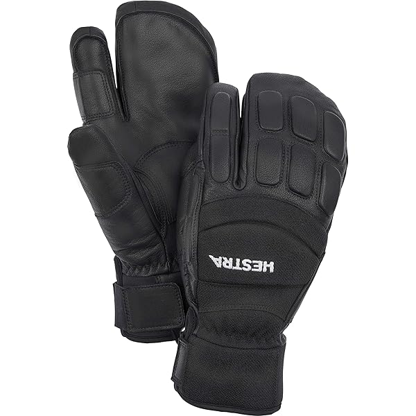 Amazon.com : Hestra Leather Fall Line - Short Freeride 3-Finger