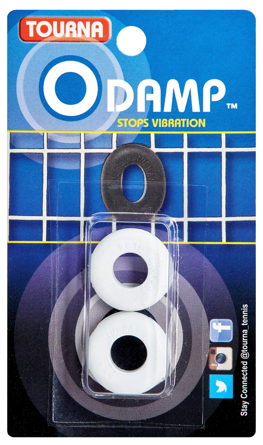 Tourna Sampras Vibration Dampener (White)