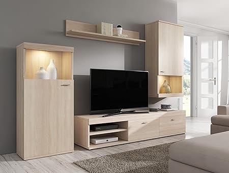 Tv Unit Cabinet Stand Entertainment Unit Living Room Wall