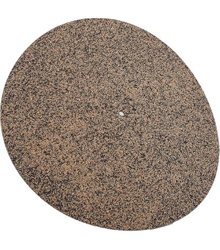 12″ Premium Cork Slipmat For DJ Turntables – Reduces Vibration & Static, Improves Grip, Handmade In USA