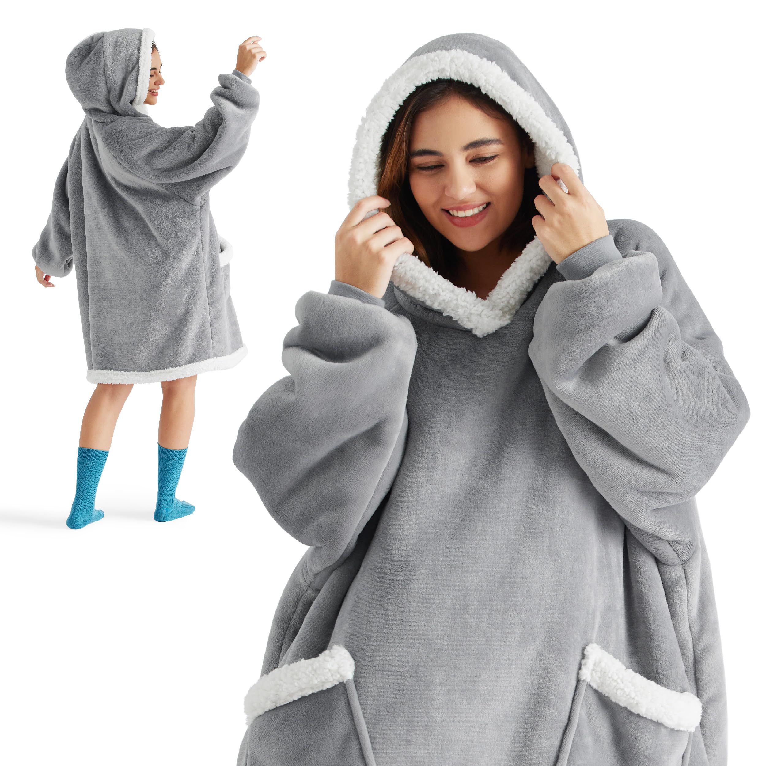 Wearable Blanket Hoodie