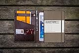 Leather Leuchtturm1917 A5 Notebook Cover - Dark Brown