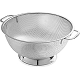 Bellemain Micro-perforated Stainless Steel 5-quart Colander-Dishwasher Safe