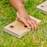 TP Toys Giant Wooden Dominoes Outdoor Family Game 28 Tiles FSC Wood view 4