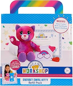 Build A Bear Refill Plush Rainbow Tiger, Multi-Color (74067)