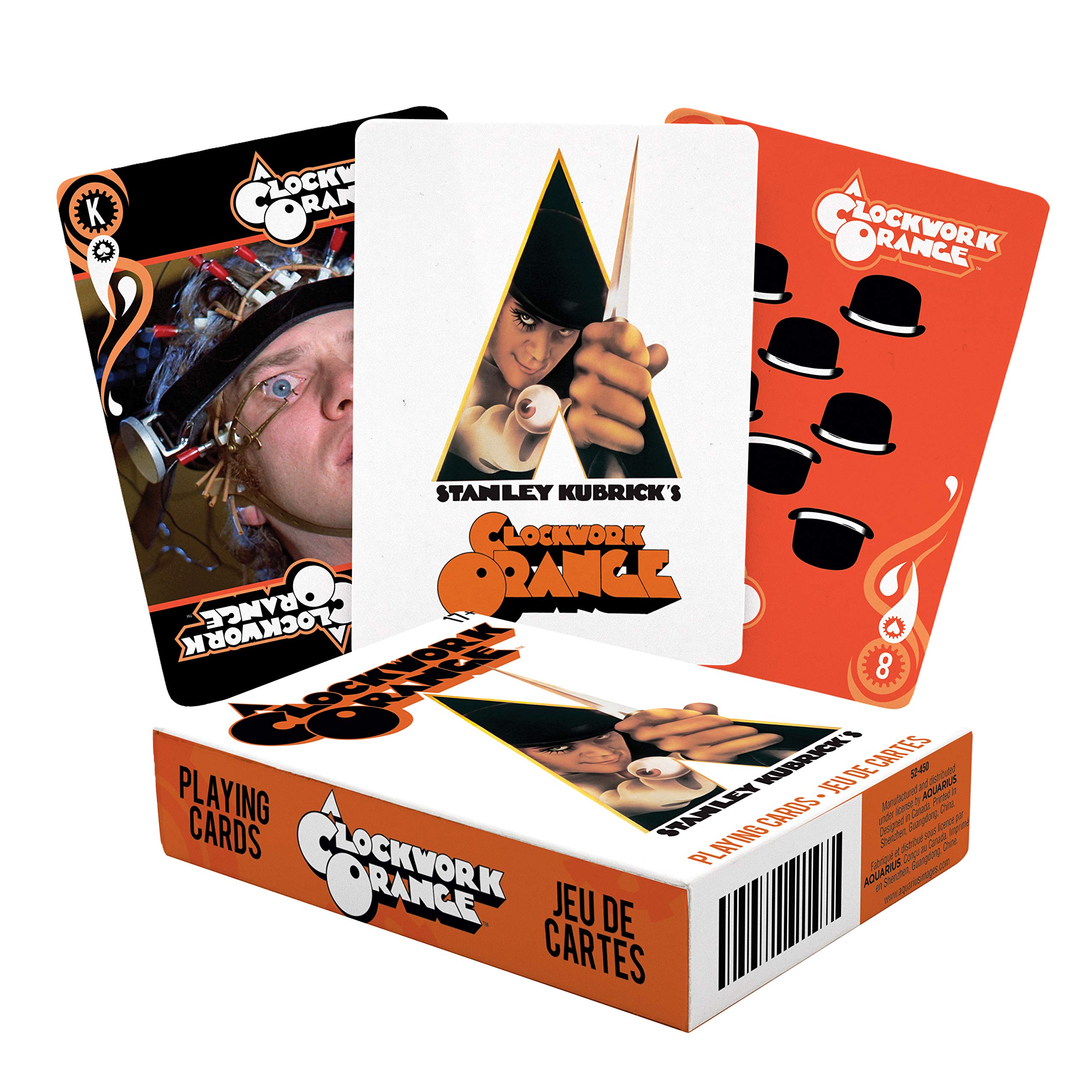 Aquarius 52450 A Clockwork Orange Playing Cards,Multi-colored,3"