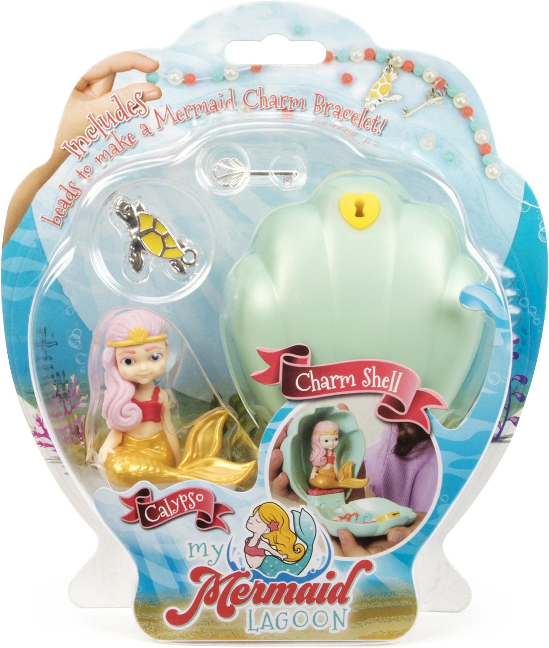 My Mermaid Lagoon Calypso Mermaid Charm Shell