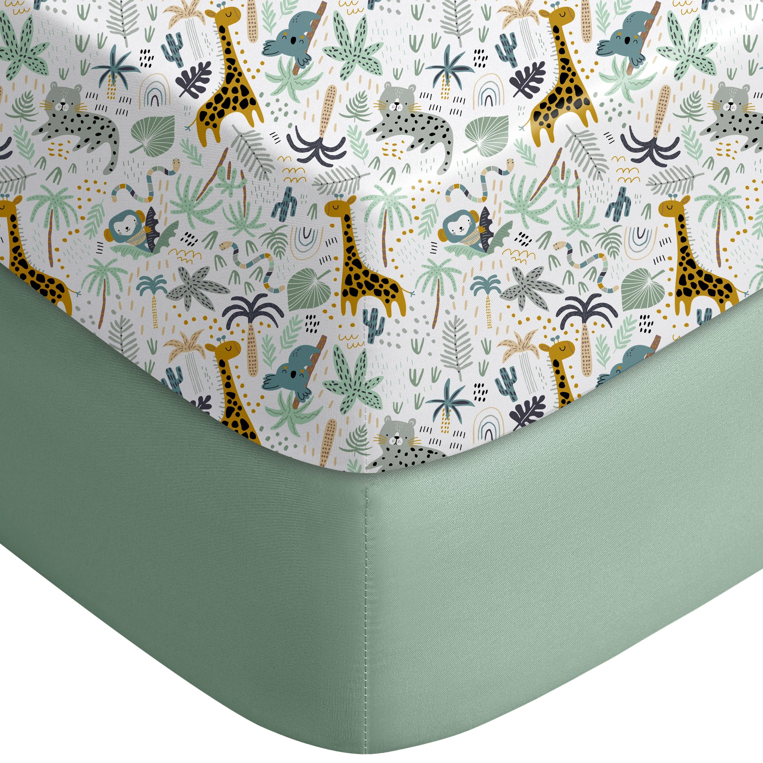 Jihqo Spring Garden Birds Crib Sheets For Boys Girls...