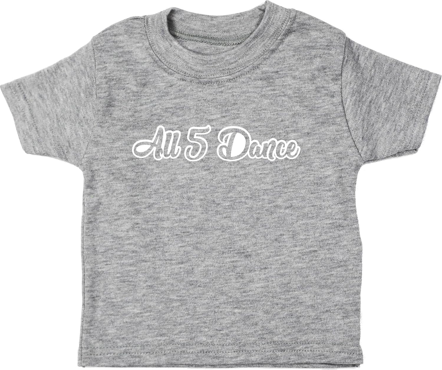 Hippowarehouse All 5 Dances Baby Unisex t-Shirt Short Sleeve: Amazon.co.uk: Clothing
