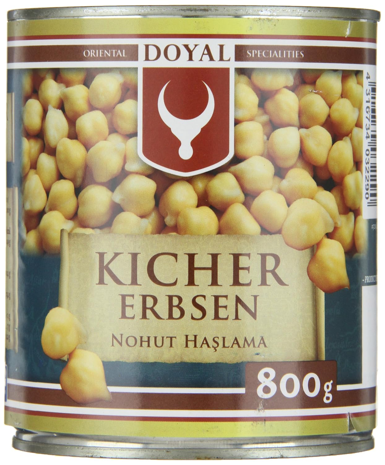 Doyal, Conserva de garbanzo - 12 de 800 gr. (Total 9600 gr ...