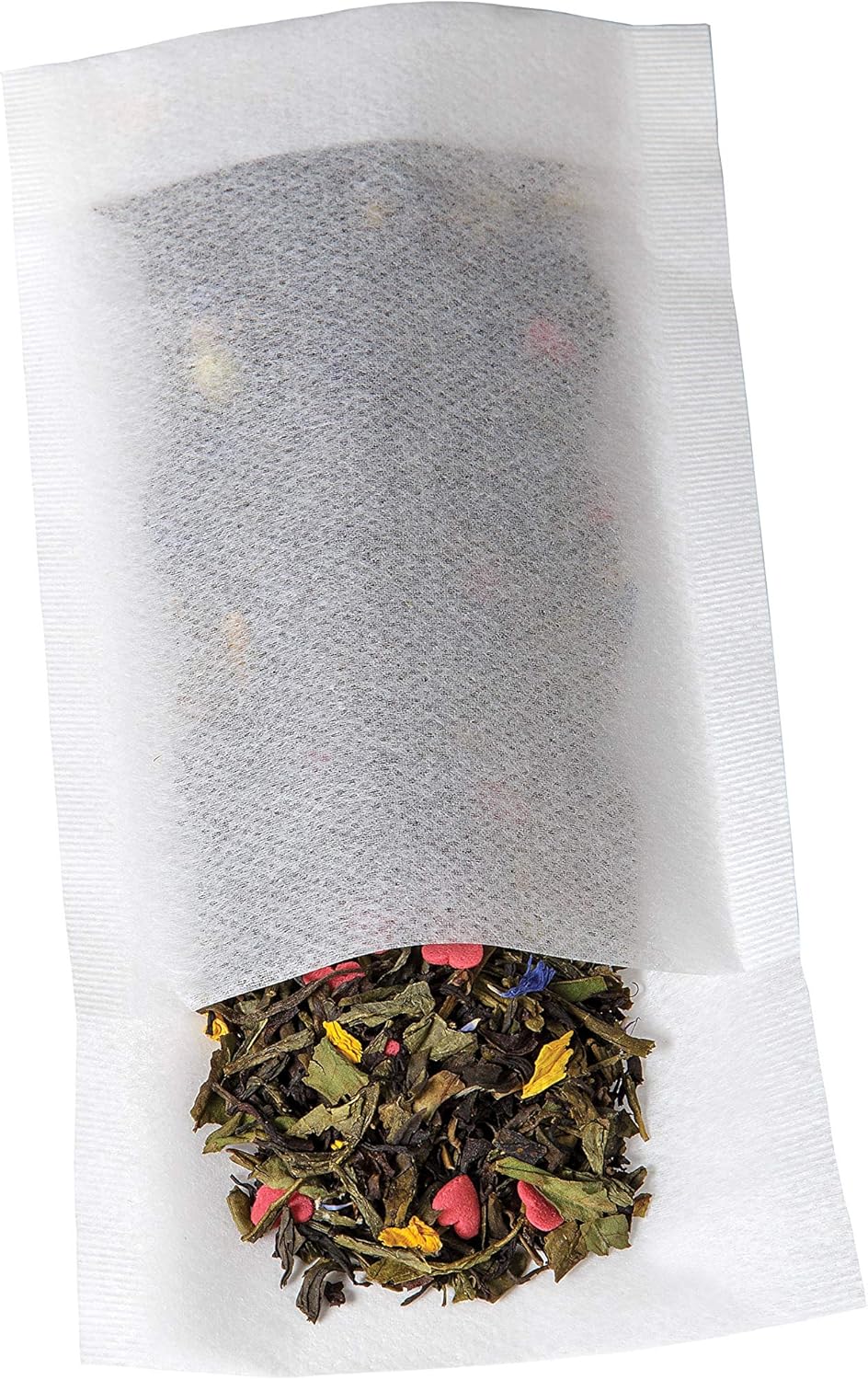 T-Sac Filter Bags, Disposable Tea Infuser, Number 1-Size, 1-Cup Capacity, Set of 100, Fabric, White, # 1, 100 Count - Image 3